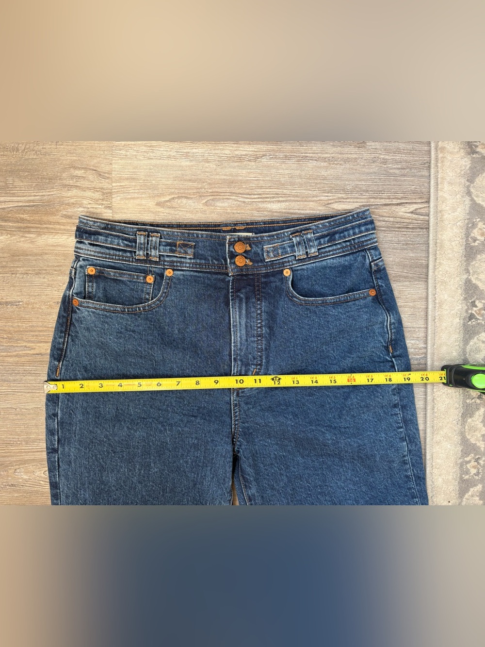 MADEWELL JEANS WOMENS 28 BLUE THE PERFECT VINTAGE FLARE JEAN LIKE NEW - Picture 16 of 16